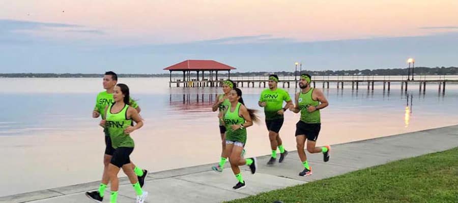 GFNY runners lake sunrise-visit-sebring-fl