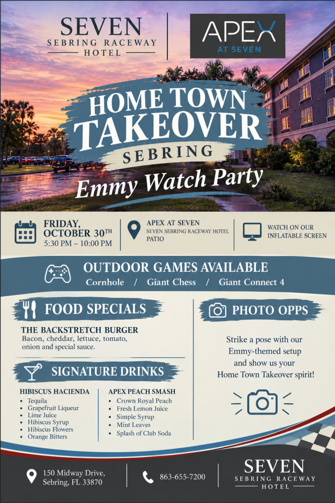 HGTV Emmy Watch Party 10 30 26-visit-sebring-fl HGTV Emmy Watch Party 10 30 26-visit-sebring-fl