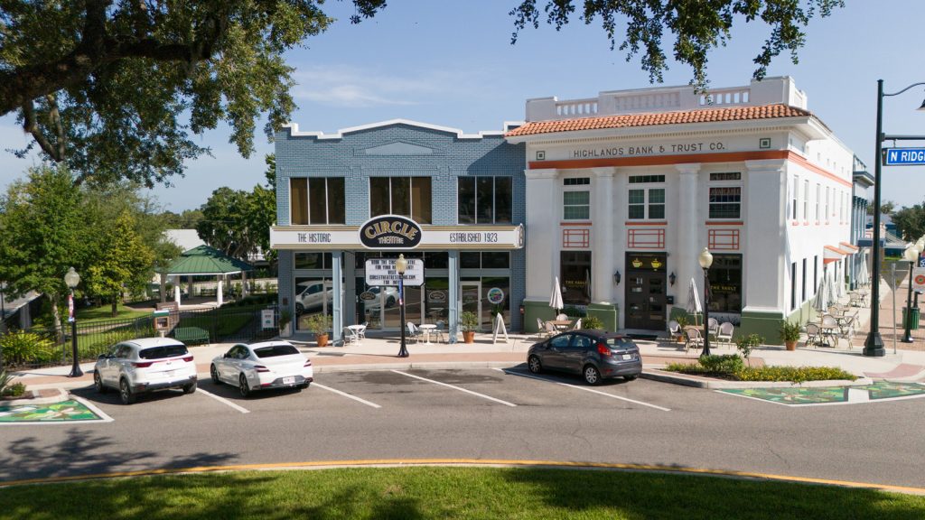 Highlands County Sebring Historic Circle Theatre Drone 2024 CycleHere 42-visit-sebring-fl