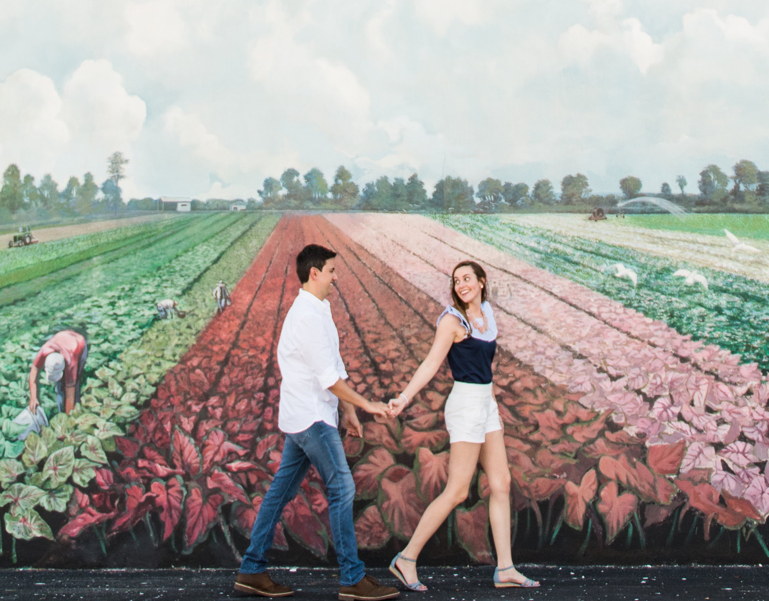 Maxcy Couple at Caladium Mural scaled-visit-sebring-fl