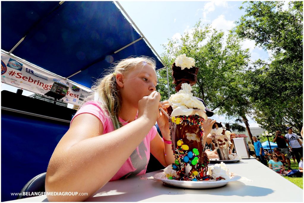 belanger girl eating ice cream 1-visit-sebring-fl