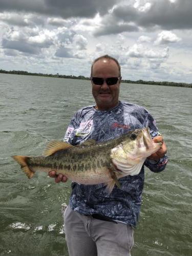 Man holding large fish