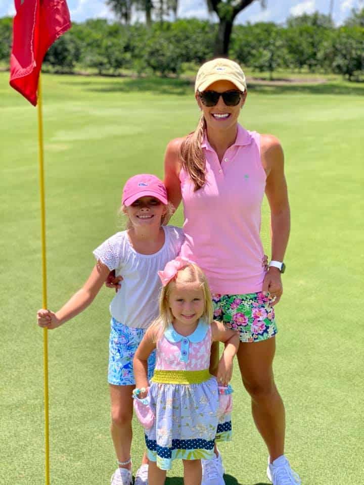 golf megan and girls-visit-sebring-fl