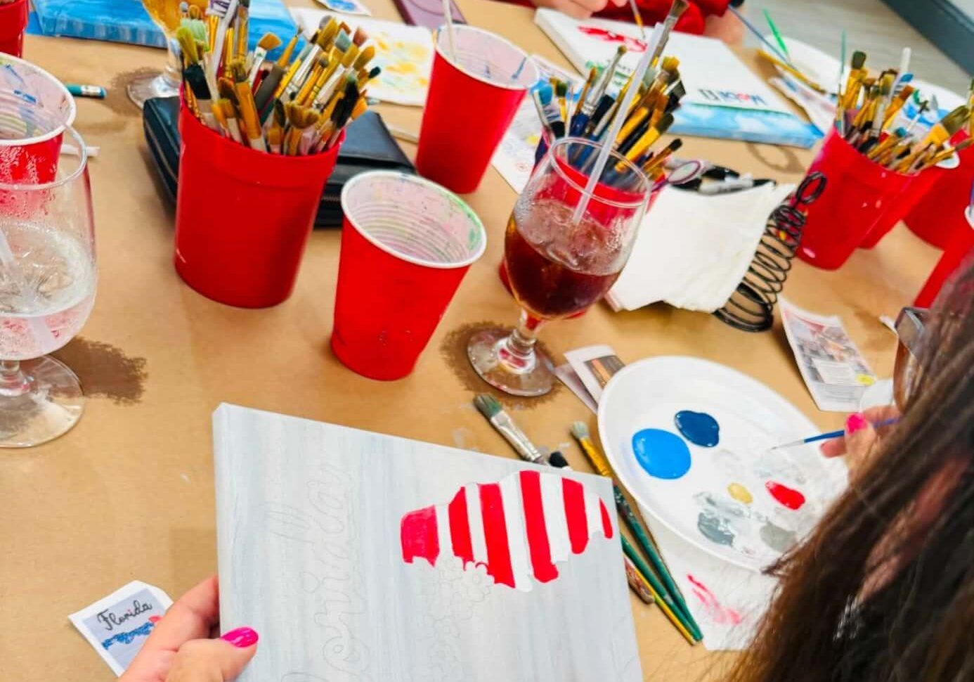 Paint, Eat & Sip: A Garden Week Evening of Creativity