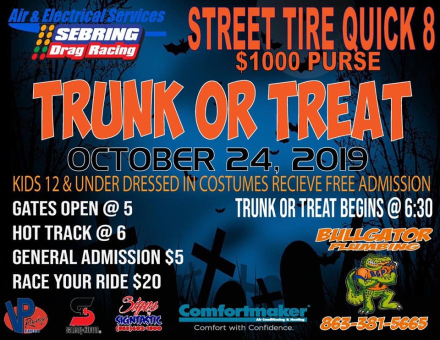 trunk or treat Visit Sebring Florida